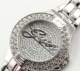 Reloj Guess Color Plata Con Piedras Watch Guess A S/. 300.00