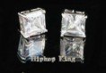 Pendientes Aretes Bling Bling Joyeria Hip Hop Rap DIAMANTES DE ZIRCON a Solo S/. 45.00 !