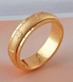 Bling Bling Anillo De Oro Ogiratorio Ring 18k Gf   TALLA 8 USA a Solo S/. 50.00