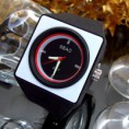 Reloj Negro Lucite Resina Reloj De Cuarzo Resistente Al Agua A S/. 35.00